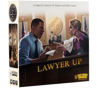 Rock Manor Games: Lawyer Up : Season 1 - Jeu de société de dessin de cartes compétitif, drame d'audience, jeu de correspondance avec les affaires juridiques, à partir de 14 ans, 1 à 2 joueurs, 60