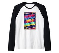 Rock Me Amadeus Style années 80 Manche Raglan