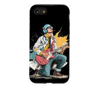 Rock Medicine Costume de Doc avec Guitare Cool Coque pour iPhone SE (2020) / 7/8