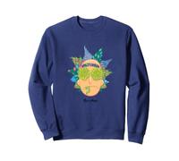 Rock & Morty Psychédélique Rick Portrait Dessin animé PAPL205 Sweatshirt