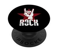Rock Music Devil Horns PopSockets Support et Grip pour Smartphones et Tablettes