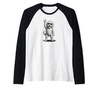 Rock-Music-Dog Doodle Chien Race de Chien Goldendoodle Chien Manche Raglan
