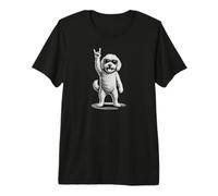 Rock-Music-Dog Doodle Chien Race de Chien Goldendoodle Chien T-Shirt Haut de Gamme