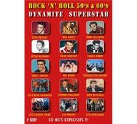 Rock 'N' Roll 50's & 60's Dynamite Superstar - 50 Hits Explosifs !!! - 2 DVD G