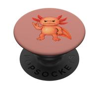 Rock n Roll Axolotl Roxolotl PopSockets PopGrip Adhésif