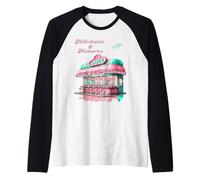 Rock N Roll Diner des années 1950 Manche Raglan