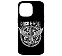 Rock N Roll Guitare électrique Rock Band Guitariste Heavy Metal Coque pour iPhone 14 Pro Max