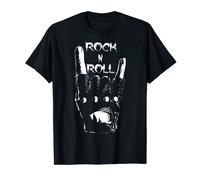 Rock n Roll Hardrock Heavymetal Motard Bikers Musique T-Shirt