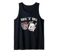 Rock n Roll Joke Rouleau de Papier Toilette Rock Pun Punk Metal Head Débardeur