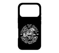 Rock N Roll Raised on Riffs Punk Guitar Energy Coque pour iPhone 17 Pro