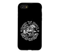 Rock N Roll Raised on Riffs Punk Guitar Energy Coque pour iPhone SE (2020) / 7/8