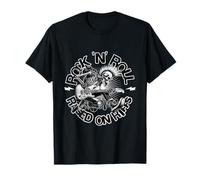 Rock N Roll Raised on Riffs Punk Guitar Energy T-Shirt