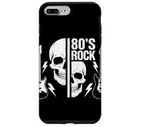 Rock N Roll Skeleto Rock Music Guitarist Fans des années 80 Coque pour iPhone 7 Plus/8 Plus