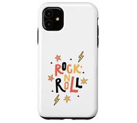 Rock N Roll Vibes pour Les Fans de la Vie Nocturne et Les Amateurs de Concert Coque pour iPhone 11