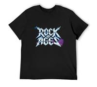Rock of Ages Broadway Show T Shirt Crew Neck Unisex Short Sleeve T-Shirt L