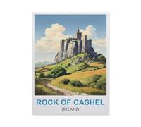 Rock of Cashel, Irlande，Bricolage 1000 Pièces Jigsaw Puzzles Éducatif Intellectuel Jouet De Décompression Amusant Jeu De Famille pour Enfants（38x26cm）-Q91