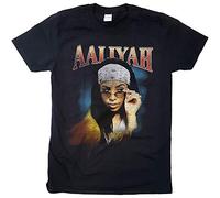 Rock Off Aaliyah Trippy Officiel T-Shirt Hommes Unisexe (Small)