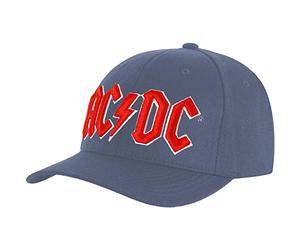 Rock Off AC/DC - Baseball Red Logo (Denim Blue) (Cappellino) Merchandising