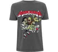 Rock Off Airbourne Nitro Officiel T-Shirt Hommes Unisexe (Medium)