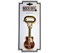 Rock Off - Décapsuleur magnétique "Mathew Street", rouille guitare RO11236 (taille unique) (Or/Rouge)