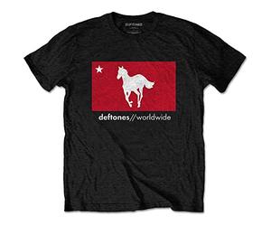 Rock Off Deftones Star & Pony Officiel T-Shirt Hommes Unisexe (Medium)