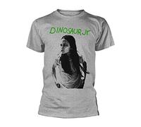Rock Off Dinosaur Jr. Green Mind (Grey) Officiel T-Shirt Hommes Unisexe (Medium)