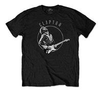 Rock Off Eric Clapton Vintage Photo Officiel T-Shirt Hommes Unisexe (Large)