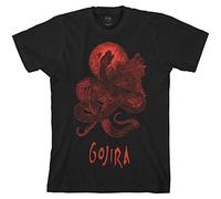 Rock Off Gojira Serpent Moon Officiel T-Shirt Hommes Unisexe (Large)
