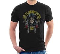 Rock Off Guns N' Roses Slash 85 Manches Courtes Hommes T-Shirt Noir Large