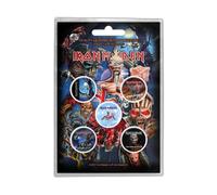 Rock Off Iron Maiden - Later Albums Button (Badge Pack) Produit officiel