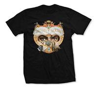 Rock Off Michael Jackson Dangerous Officiel T-Shirt Hommes Unisexe (Medium)