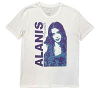 Rock Off officially licensed products Alanis Morissette Portrait Photo T Shirt Size S