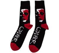 Rock Off officially licensed products Alice Cooper Face Logo Ankle Chaussettes Size One Size