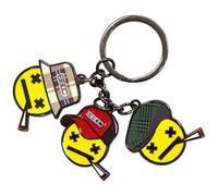 Rock Off officially licensed products Bad Boy Chiller Crew Emblem Charms Keychain Keychain Size One Size