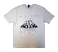 Rock Off officially licensed products Bad Omens Band Logo Moth T Shirt Size M