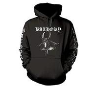 Rock Off officially licensed products Bathory Goat Logo Officiel Vestes à Capuches (Medium)
