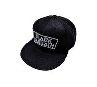 Rock Off officially licensed products Black Sabbath Casquette De Baseball Never Say Die Nouveau Officiel Noir Snapback Size One Size