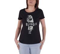 Rock Off officially licensed products Blondie Mic Stand Boyfriend Fit T Shirt Size XXXXL