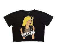 Rock Off officially licensed products Blondie Side Glance Crop Top Size XL