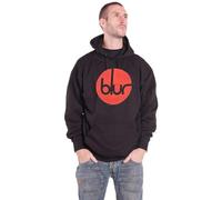 Rock Off officially licensed products Blur Circle Band Logo Pullover Sweat-Shirt À Capuche Size L