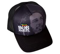 Rock Off officially licensed products Bob Marley Logo and Face Trucker Casquette De Baseball Size One Size
