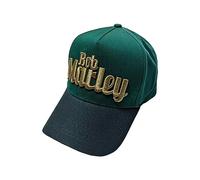 Rock Off officially licensed products Bob Marley Text Logo Casquette De Baseball Size One Size