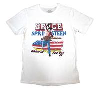 Rock Off officially licensed products Bruce Springsteen Born in The USA '85 Officiel T-Shirt Hommes Unisexe (Large)