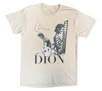 Rock Off officially licensed products Celine Dion Homage Officiel T-Shirt Hommes Unisexe (Medium)