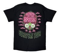 Rock Off officially licensed products Cypress Hill Insane in The Brain EU Tour 25 T Shirt Size L