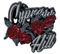 Rock Off officially licensed products Cypress Hill Roses Logo Pin Badge Size One Size
