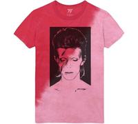 Rock Off officially licensed products David Bowie Aladdin Sane Dye Wash T Shirt Size M