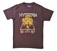 Rock Off officially licensed products Def Leppard Hysteria World Tour Officiel T-Shirt Hommes Unisexe (XX-Large)