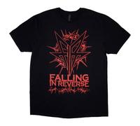 Rock Off officially licensed products Falling in Reverse Thorns Band Logo T Shirt Size M