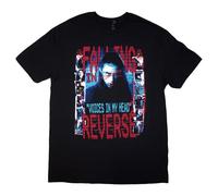 Rock Off officially licensed products Falling in Reverse Voice Collage T Shirt Size L